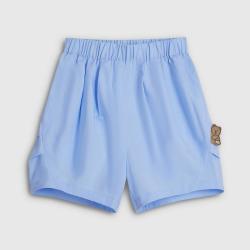 Gap 男幼童小童2026夏季款棉莫代尔混纺松紧腰短裤儿童装893226
