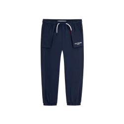 Levi's 童装男童裤子夏季薄款休闲裤抽绳设计束脚裤透气儿童长裤