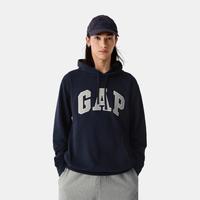 Gap 男女装2025春季款贴布绣logo连帽衫卫衣宽松上衣美版868453