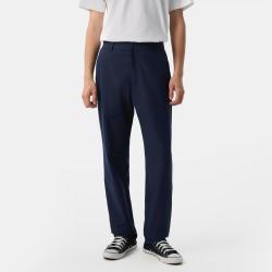 Gap 男装春季款logo弹力修身长裤百搭通勤运动休闲裤723814