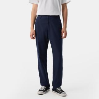 Gap 男装春季款logo弹力修身长裤百搭通勤运动休闲裤723814