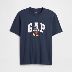 Gap 男女装夏季款纯棉卡通印花logo短袖T恤上衣美版821805