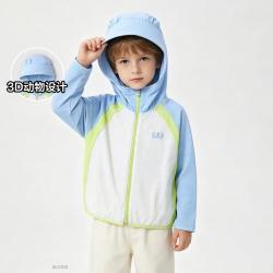 Gap 男幼童小童2026夏季款logo宽檐连帽外套儿童893268