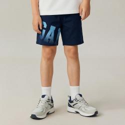 Gap 男童大童2026夏季款logo印花短裤儿童装893205