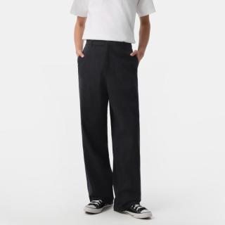 Gap 男装春季款休闲百搭宽松阔腿简约复古休闲裤长裤725692