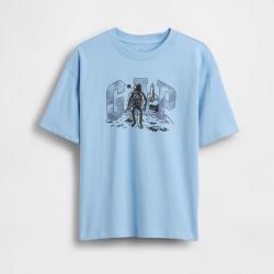 Gap 男童大童2026夏季款纯棉印花短袖T恤百搭休闲上衣美版887096
