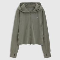 Gap 女装春季款logo易打理常规透气连帽外套766126