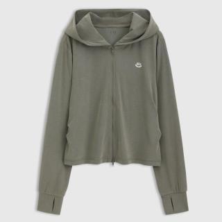 Gap 女装春季款logo易打理常规透气连帽外套766126