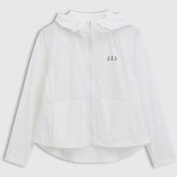 Gap 女童春款反光logo网眼连帽外套儿童装766451