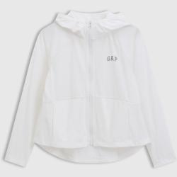Gap 女童春款反光logo网眼连帽外套儿童装766451