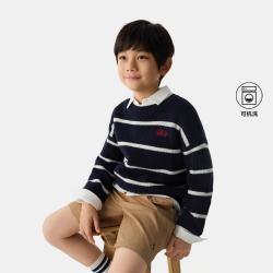 Gap 男童春季款条纹针织衫儿童装毛衣759437