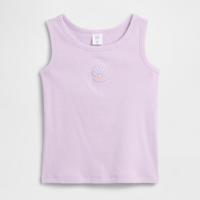 Gap 女幼童小童2026夏季款可爱刺绣针织背心儿童装美版897782