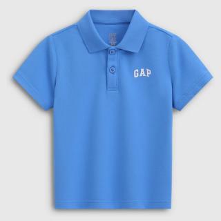 Gap 男幼童2026春季款logo胶印短袖POLO衫儿童装893466