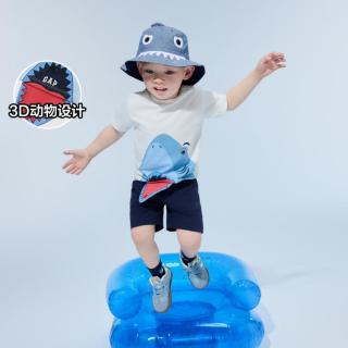Gap 男幼童小童2026夏季款纯棉3D图案圆领短袖T恤儿童装893663