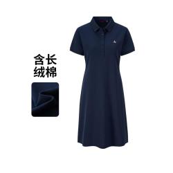 navigare 意大利小帆船 春夏休闲百搭透气女士polo连衣裙