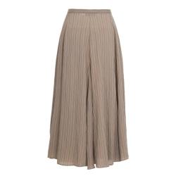 Massimo Dutti 条纹肌理半截裙宽松百搭通勤长裙
