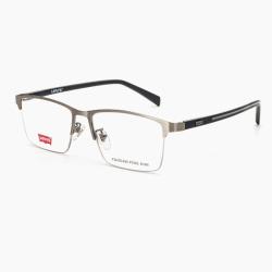Levi's LEVIS李维斯情侣送礼商务眉线镜框7230方形金属近视镜架