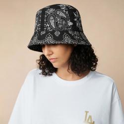NEW ERA 刺绣双面经典百搭渔夫帽正反可戴男女同款帽子