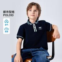 Levi's 童装儿童短袖T上衣男童夏翻领短袖POLO衫中大童短袖
