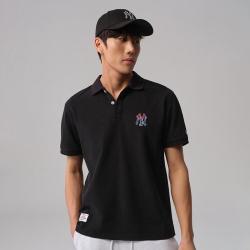 NEW ERA ERA 纽亦华 MLB滑板系列徽标透气宽松POLO衫