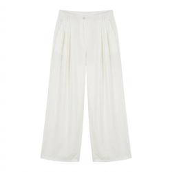 Massimo Dutti 韩系时尚女式通勤穿搭柔软亲肤垂感直筒休闲裤