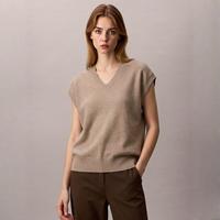 Massimo Dutti 宽松慵懒感日常百搭居家通勤必备女式马夹