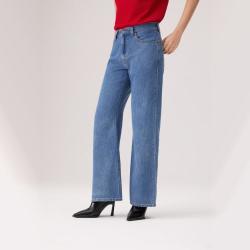 Levi's 商场同款Levi's李维斯冰酷系列新款女士凉感防晒微喇牛仔裤005DO