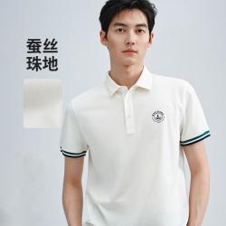 navigare 意大利小帆船珠地透气亲肤简约短袖t恤男Polo衫