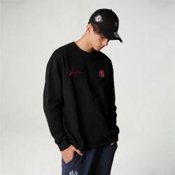 NEW ERA MLB纽约洋基队 套头长袖舒适休闲针织衫男女同款情侣款