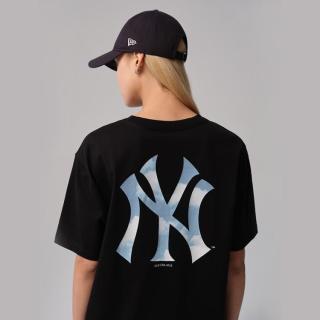 NEW ERA MLB男女情侣同款宽松T恤休闲运动时尚NY印花短袖t潮