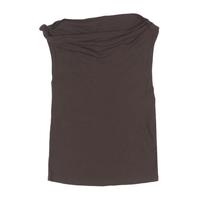 限尺码:Massimo Dutti 女士时尚潮流纯色简约气质百搭日常休闲纯棉一字肩无袖T恤