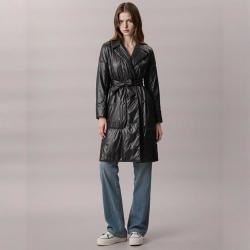 Massimo Dutti 休闲宽松长款洋气高端柔软棉衣棉服外套女