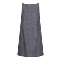 Massimo Dutti 做旧牛仔质感不可调节肩带吊带款女士连衣裙