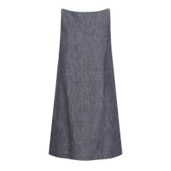 Massimo Dutti 做旧牛仔质感不可调节肩带吊带款女士连衣裙