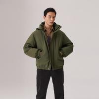 Levi's 李维斯秋冬男士防寒保暖休闲舒适短款纯色羽绒服