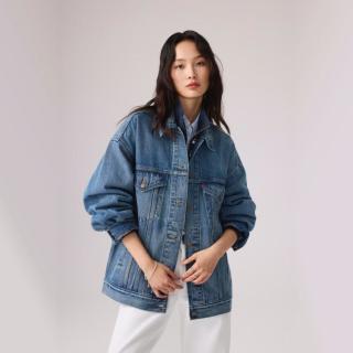 Levi's 李维斯26年秋冬新款女士水洗做旧牛仔夹克外套