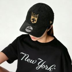 NEW ERA NFL水洗系列刺绣图案大标复古弯檐帽男女同款940帽子