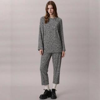 Massimo Dutti 女式时髦洋气慵懒风遮肉蝙蝠袖套头针织衫