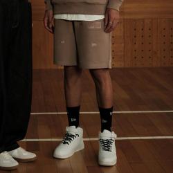 NEW ERA 旗遇满印系列简约百搭刺绣休闲短裤男女同款