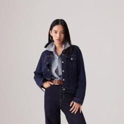 Levi's 李维斯春季女士经典休闲简约牛仔夹克外套