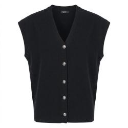 Massimo Dutti 纯色经典质感气质显白女式针织马夹