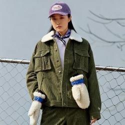 NEW ERA 春夏惬意深秋系列夹克灯芯绒保暖男女款复古外套上衣潮
