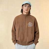 NEW ERA MLB学院吉祥物NY拉链毛衣外套男女休闲百搭潮