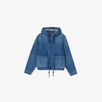 Levi's 李维斯26年秋季新款女士美式复古休闲工装风连帽牛仔外套