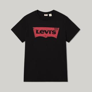 Levi's 经典红LOGO印花 女士短袖T恤