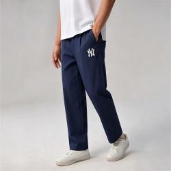 NEW ERA MLB经典束脚纯色基础百搭潮流直筒裤男女同款情侣款