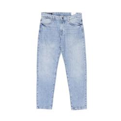 Massimo Dutti 男式轻薄舒适休闲百搭水洗直筒休闲牛仔裤