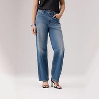 限尺码：Levi's 李维斯冰酷系列新款女士凉感防晒BAGGY牛仔裤