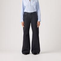 Levi's 李维斯女士蓝色宽松微喇牛仔裤005DO