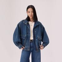 Levi's 李维斯26春夏新款女士牛仔棒球夹克外套005NQ